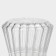 A set of glass cans with a bamboo cover Bellatenero "Eco", 3 items, 14 × 22.5 cm