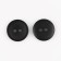 Button, 2 punctures, d = 15 mm, black color