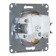 The socket "W59" Sche RS16-152-1-86, 16 A, single, with salary, with protective curtains, white