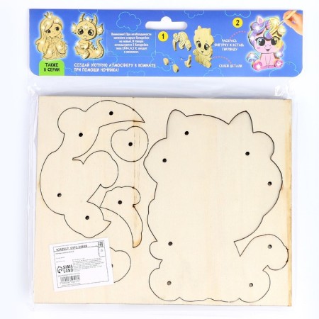 DIY wooden nightlight with a “pony” with application-4