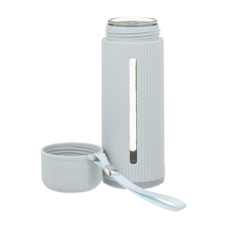 Water bottle, 500 ml, white and white-1