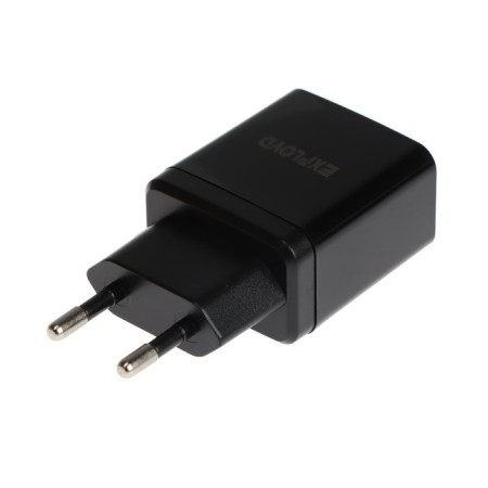 EXPLOYD EX-Z-610, 2 USB, 3.1 A, black network-1