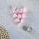 A set of colors for decor from foamiran, d = 2 cm, 10 pcs, pink