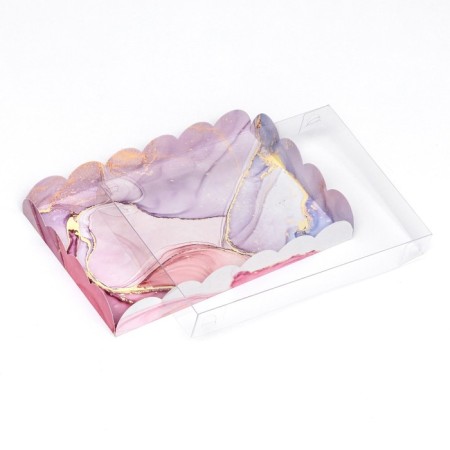 Cookie box, "pink glare" 22 x 15 x 3-3