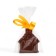 Milk chocolate with gingerbread house