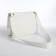 Women's bag Textura, messenger, average size, white color