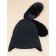 Children's hat, size 51-52, black color