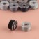 A set of rumps with threads, in the organizer, d = 20 mm, 10 pcs, color is gray spectrum