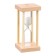 Sanding clock "Afrin", for 5 minutes, 8.5 x 4 cm, white sand