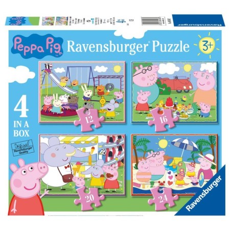 Puzzle Ravensburger "Pig Peppa", 12/16/20/24 elements