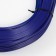 Artificial rattan is smooth 7 mm 100 m half a pipe (blue)