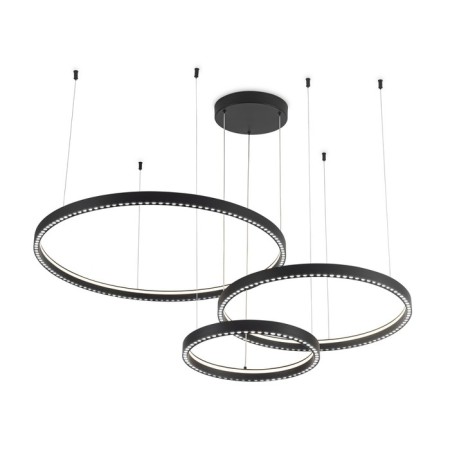 LED LED suspended Ambrella Light, Linetech, FL5882, LED, 90 W, 7200LUM, 3000-6400K, black color black