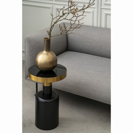Coffee table from 350 × 350 × 510 mm, black color