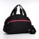Road bag with lightning, external pocket, long belt, black color