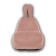 A chair "Bunny" with ears Small, size 70x70x80 cm