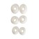 Headphones Borofone BM30 Pro, vacuum, microphone, Lightning, cable 1.2 m, white