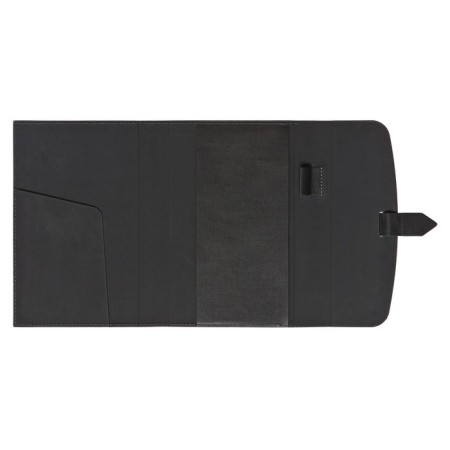 Deliciper of Leduced A5, 136 SENETE sheets, covering artificial leather, magnetic strap, replaced block, gray-3