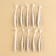 Silicone bait "Cool fisherman", 10 pcs, 2 g, 7 x 2 cm