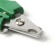Light side claws with straight handles, a hole of 14 mm, green