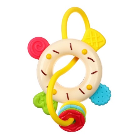 A set of rattles "Sweets", with elastic elements, 6 pcs, crumb I-3