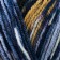 Yarn "Crazy Color" 25% wool, 75% acrylic 260m/100g (182 syn-blue-brown-bun)