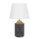 Table lamp "KIAO" 1x40W E14 black/gold 22x22x36cm