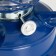 Kerosene lamp decorative blue 14x18x27.5 cm Risalux