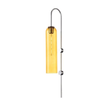 Wall lamp ST LUCE. SL1145.191.01. Callana. 1x60 W, E27, 10x78 cm, color chromium