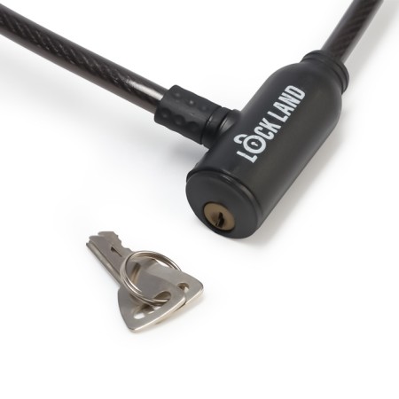 Lock Lockland bike castle, 8x650 mm, English key-2