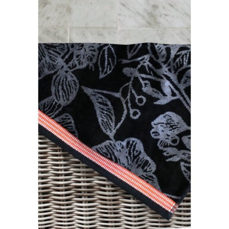 Arya Home Dinis, 550 gr, size 70x140 cm, black color Black-3