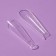 Upper forms for building, set of 120 pcs, ballerina form, transparent