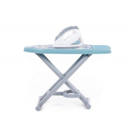 Game set "Iron No. 3" with an ironing board, gray-blue-4