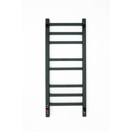 Electric towel Grois Alex, 300x800 mm, 8 crossbars, lower, black-2