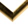 Frame for paintings (mirrors) 30 x 40 x 2.7 cm, plastic, calligrata 6472, gold