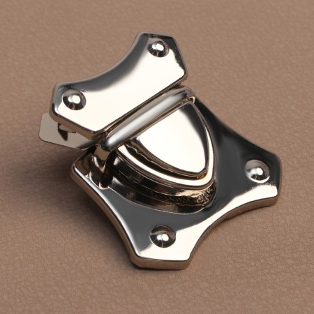 Bag -4.2 cm fastener, silver color-1