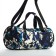 Sports bag, textura, average size, green/white color