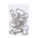 Carabiner with a narrow base, 6.7 cm (eyeless width 2.7 cm)