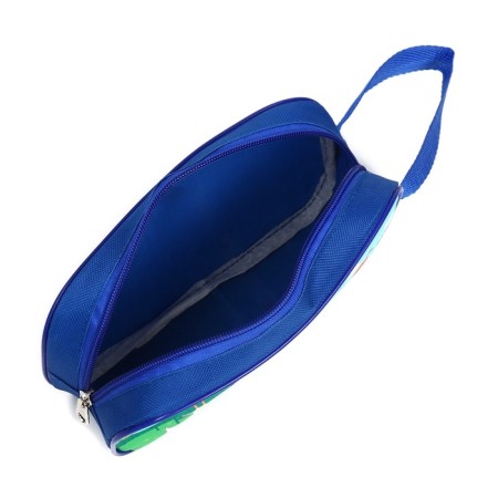 Children's handbag 22*11*1.5 cm, blue tractor-1