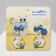 Earrings Assorted "cats" with balls, colored in silver