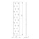 Fasten plate 40 x 240 x 2 mm, galvanized