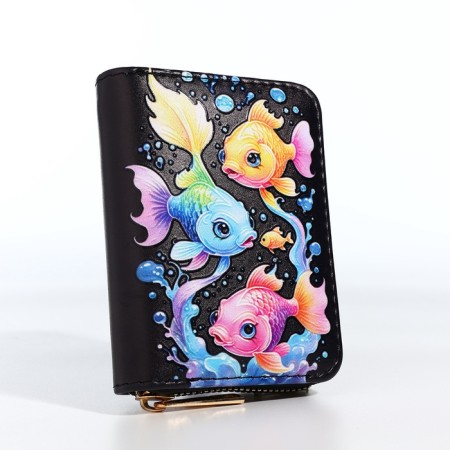 Lightning wallet, black color