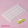 Baking uniform “Burns”, silicone, 28.5 × 16.5 × 2.3 cm, 8 cells (12 × 2.7 × 2.3 cm), white color