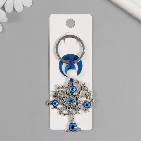 Keychain from the evil eye metal "Nazar" 7 cm-3