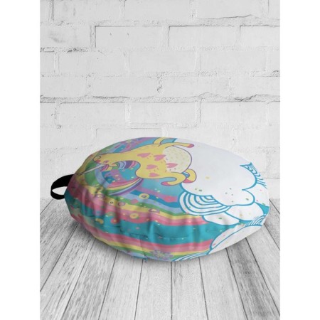 Siddle Pill "Rainbow Unicorn", Decorative, D = 52 cm-1
