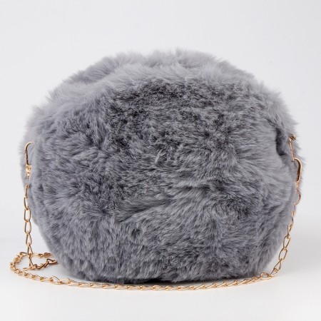 Bag "Bunny", 26 × 19 × 2cm, color gray color-8