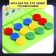 Board game "Circles for distillation", 2 players, 5+