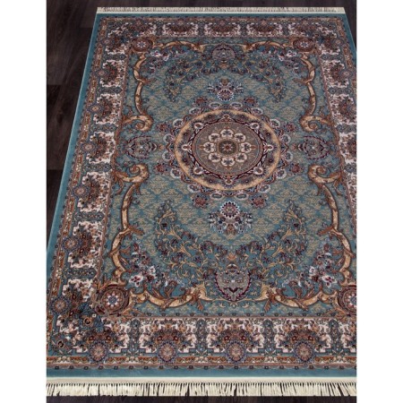 Rectangular carpet Merinos shahreza, size 160x220 cm, color Blue-1