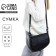 Women's bag made of artificial leather, 20x16x8.5 cm, black color