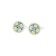 LED lamp AVS T111-10 T10, white, W2.1X9.5D, 4SMD 2835 12 V, W5W, 10 pcs