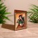 Standing for pencils "India" wood shisham 9x9x11.5cm mix